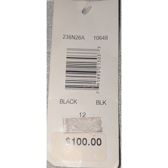 NWT 100% Silk Robbie Bee Halter Neck Banded Waist Backless Little Black Dress 12 - Picture 4 of 5